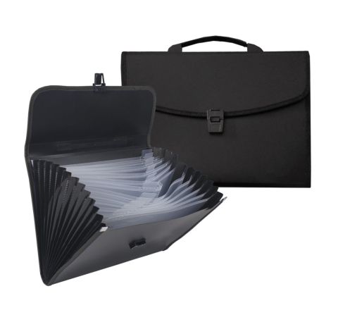 US-412F EXPANDING FC FILE 13PKT BLACK