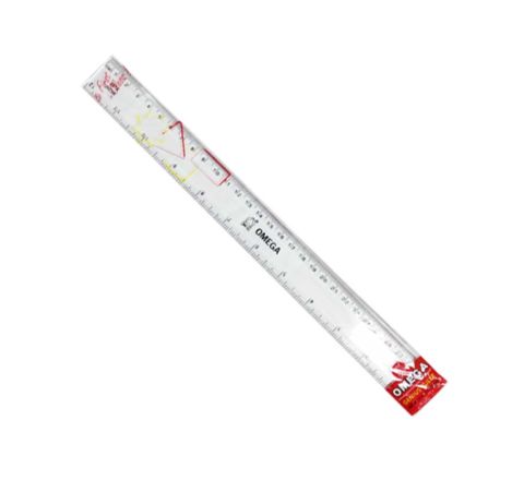 1918/30 OMEGA RULER GENIUS CLEAR 30CM