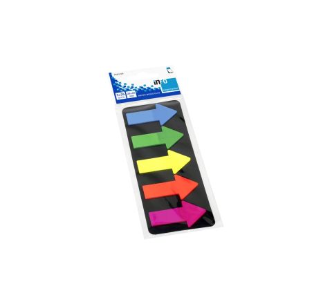 inFO 2683-09 PAGE MARKER ARROW - BIG 5 COLORS X 25 SHEETS