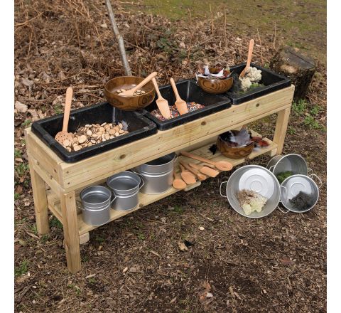 TTS Triple Treasure Messy Play Table